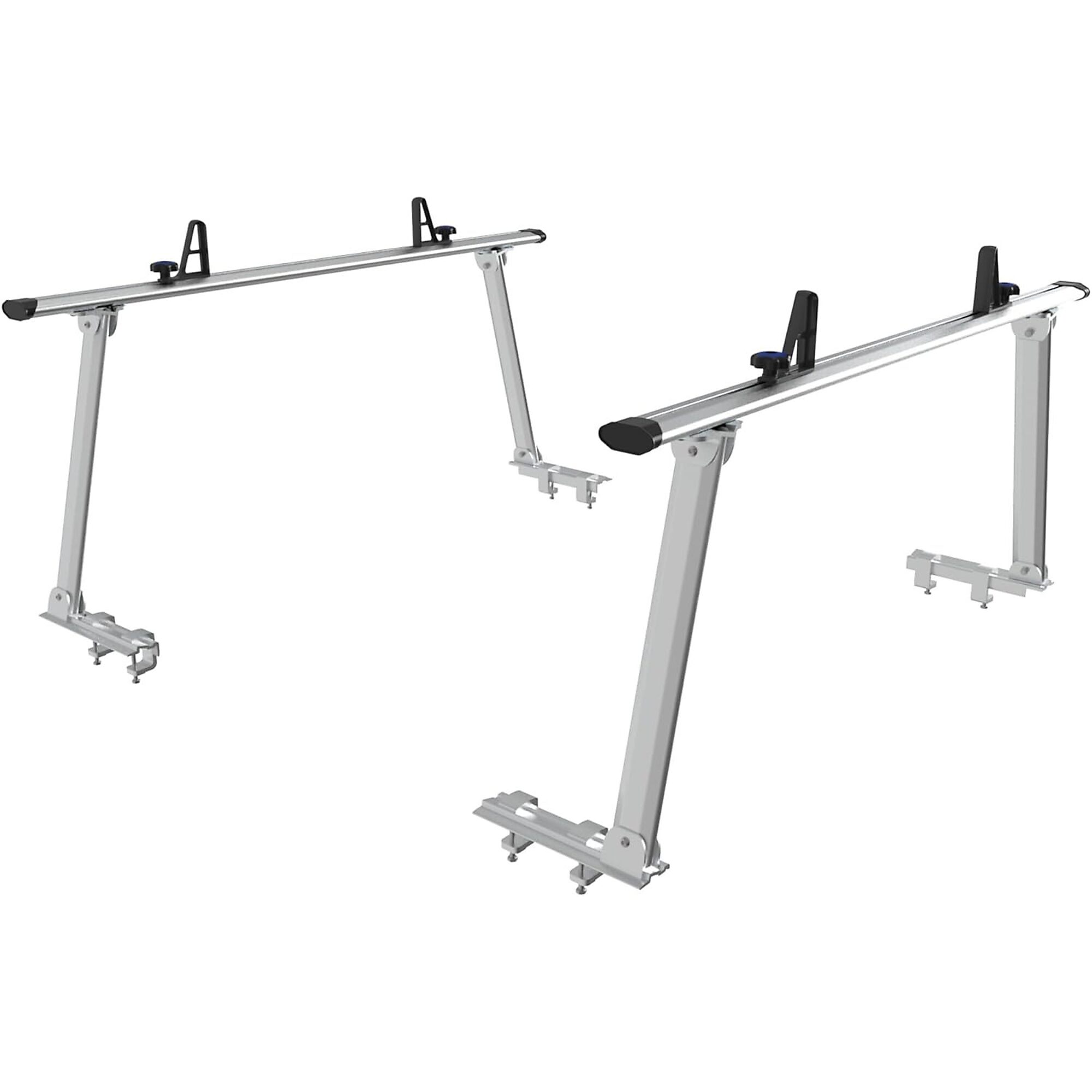 Rockland Adjustable Universal Aluminum Truck Ladder Rack — 800 Lb. Capacity, 45in.–66in. Adjustable Truck Bed Width